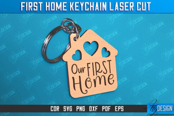 Download First Home Keychain | Housewarming Gift - Gift Collection