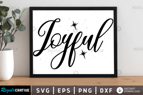 Download FREE Joyful Svg Design - Joy Collection