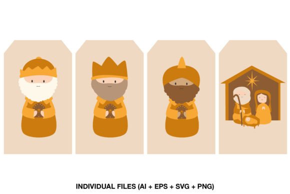 Download Nativity Christmas Gift Tags Printable - Gift Collection