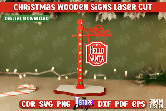 Download Christmas Sign | Holiday | Gift Idea|CNC - Gift Collection
