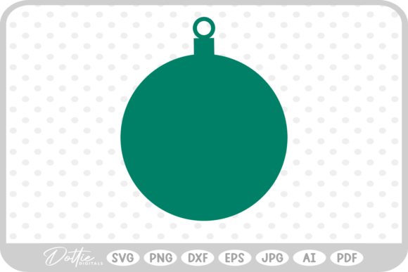 Download Christmas Bauble SVG PNG DXF - Christmas bauble svg Collection
