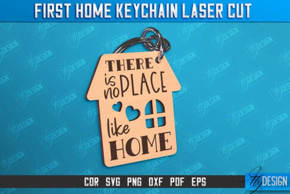 Download First Home Keychain | Housewarming Gift - Gift Collection