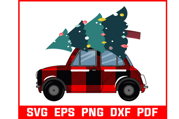 Download London Cab with Christmas Gift Svg - Gift Collection