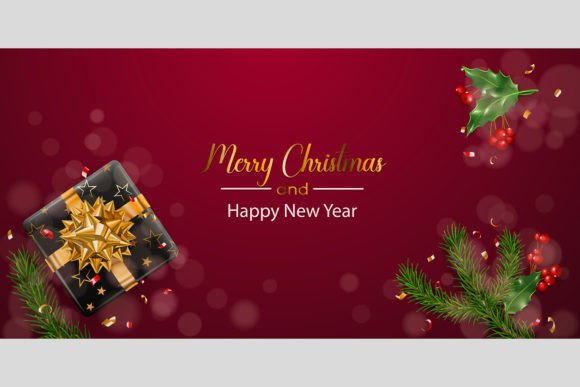 Download Christmas Illustration with Gift Box - Gift Collection