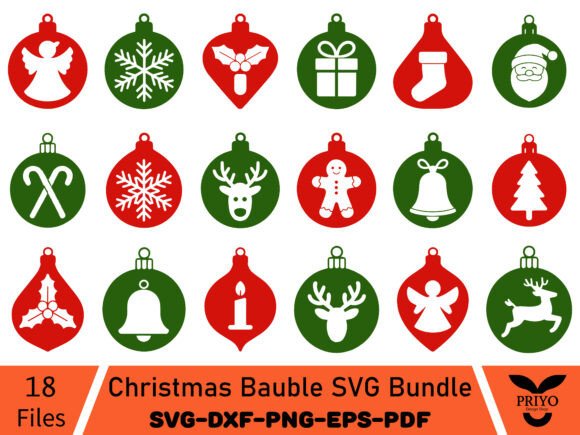 Download Christmas Bauble SVG Bundle - Christmas bauble svg Collection