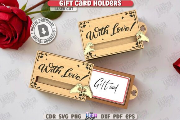 Download Valentine Gift Card Holder with Slider - Gift Collection