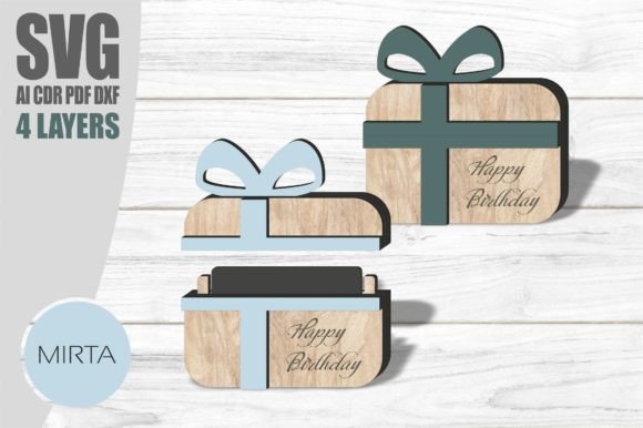 Download Gift Card Holder Svg, Laser Cut File - Gift Collection