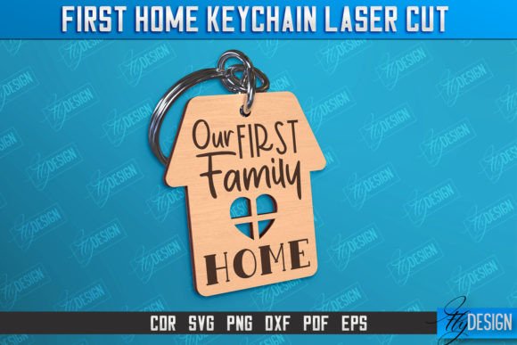 Download First Home Keychain | Housewarming Gift - Gift Collection
