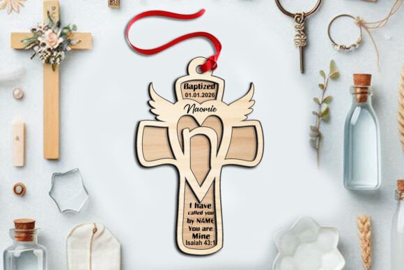 Download Cross Laser SVG Letter N Ornament Gift - Gift Collection