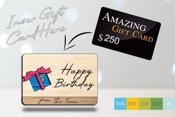 Download Birthday Present Gift Card Money Holder - Gift Collection