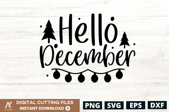 Download Hello December Christmas Special SVG - Christmas special Collection