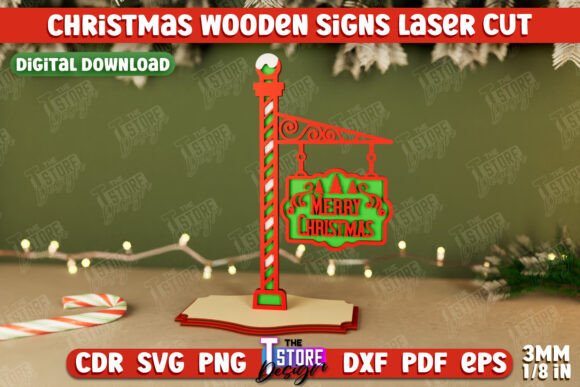 Download Christmas Sign | Holiday | Gift Idea|CNC - Gift Collection