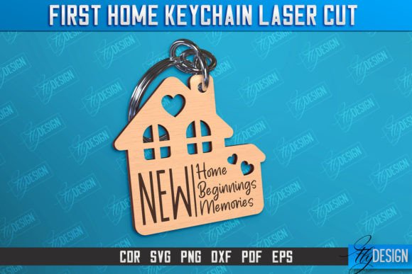 Download First Home Keychain | Housewarming Gift - Gift Collection