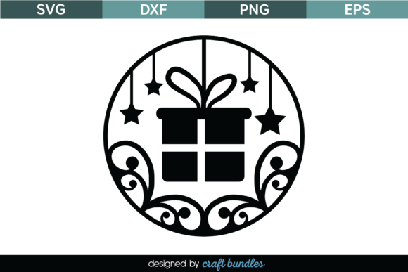 Download Christmas Gift SVG Cut File - Gift Collection