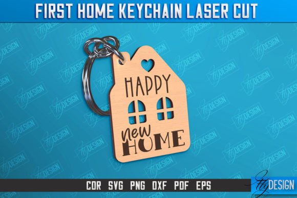 Download First Home Keychain | Housewarming Gift - Gift Collection