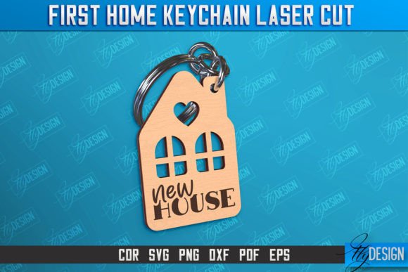 Download First Home Keychain | Housewarming Gift - Gift Collection