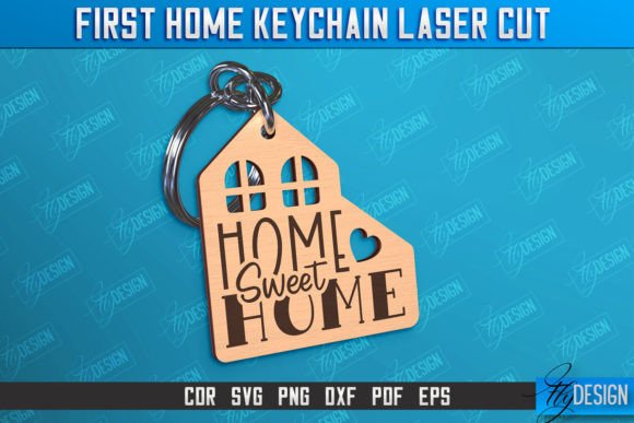 Download First Home Keychain | Housewarming Gift - Gift Collection