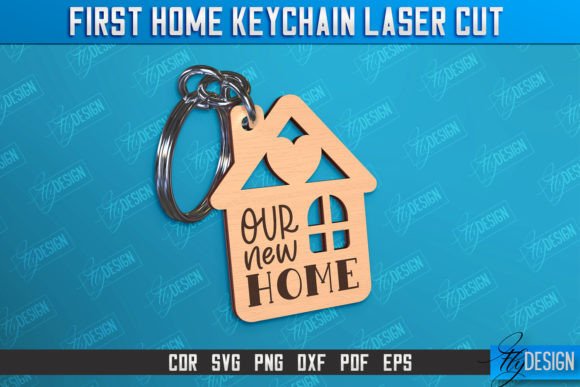 Download First Home Keychain | Housewarming Gift - Gift Collection